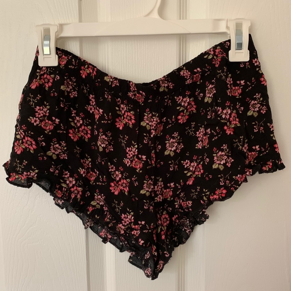 forever 21 floral shorts